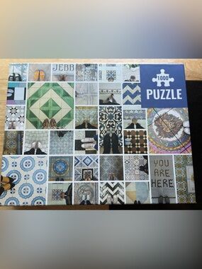 1000-Piece Talking Tables Brand Floors Puzzle - Tiles